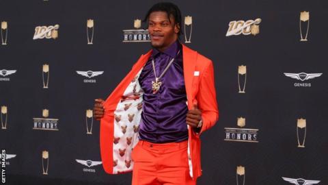 Lamar Jackson: Baltimore Ravens quarterback named NFL's most valuable player for 2019